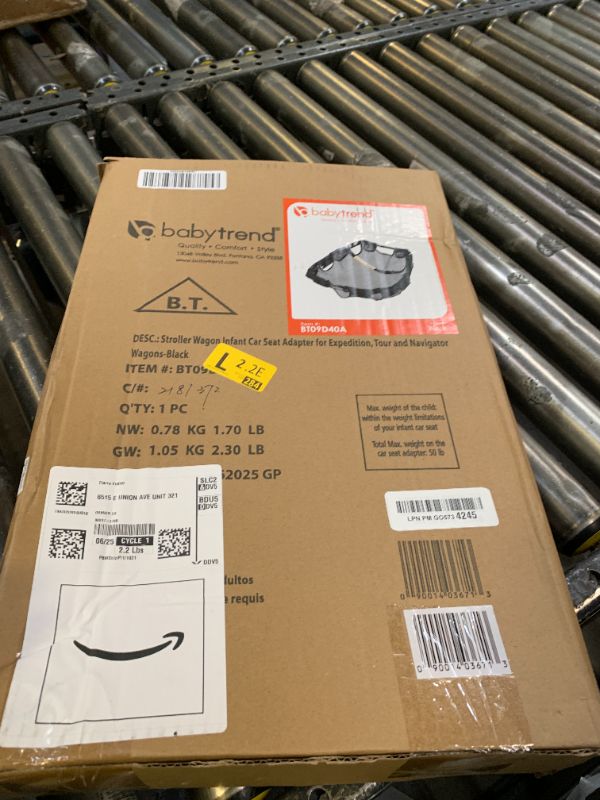 Photo 1 of Baby Trend Stroller Wagon Infant Car Seat Adapter for Expedition, Tour and Navigator Wagons