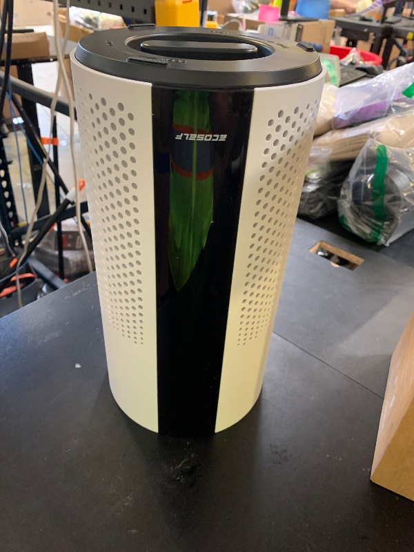 Photo 1 of ECOSELF Air Purifiers for Home Large, Air Purifiers for Bedroom 360° Air Intake with Smart Auto Mode, HEPA Air Purifier, Air Cleaner for Smoke