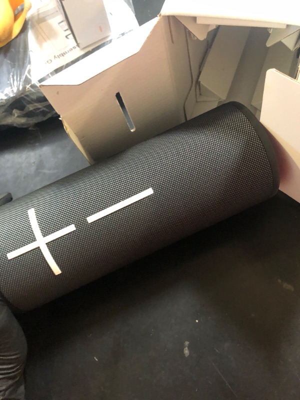 Photo 1 of Ultimate Ears MEGABOOM 4 Portable Waterproof Bluetooth Speaker with Immersive 360-Degree Sound and Balanced Bass, Floating Speaker with 20-Hour Battery and 147ft (45m) Range - Black