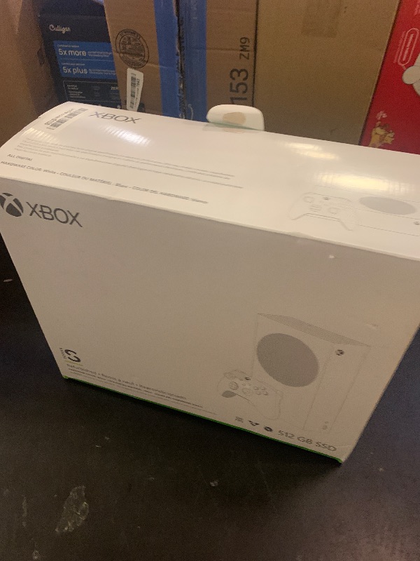 Photo 1 of Xbox Series S - All Digital Gaming Console - 512GB SSD - Includes Wireless Controller - 120FPS (Renewed Premium)