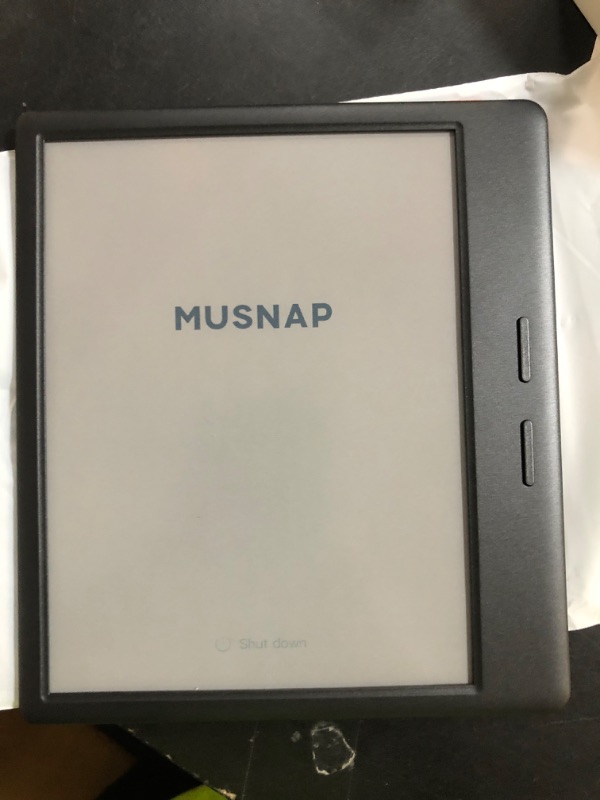 Photo 1 of Musnap Ocean C 64GB+4GB 7” Color eBook Reader Supports Handwriting, 7” Color E-Ink Paper Tablet with Long Battery Life for Reading and Writing (Not Included Musnap Stylus Pen)
