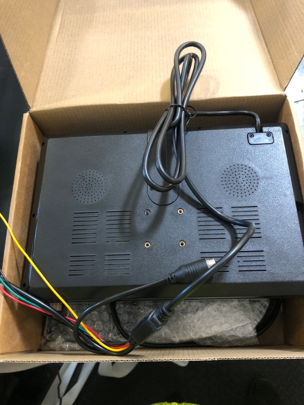 Photo 1 of WOOCARTY 10.1" 2-Wired Backup Camera System, DVR Dual Screen Rear View Camera, IP69 Waterproof IR Night Vision, 20G Vibration-Proof for Trailer/Tractor/Truck/Combine/Skid Steer/Heavy Equipment/UTV, Y3