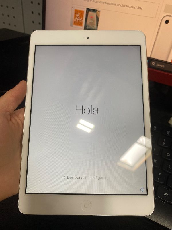 Photo 4 of Apple iPad mini 5th Generation (Wi-Fi + Cellular, 64GB) - Silver (Renewed)