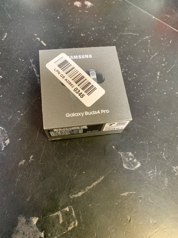 Photo 1 of Samsung Galaxy Buds 4 Pro (2026) AI True Wireless Bluetooth Earbuds, Hi-Res Audio, 2-Way Speaker, ANC 2.0, Optimized Comfort, IP57, Live Translation, Black [US Version, 2 Yr Warranty]