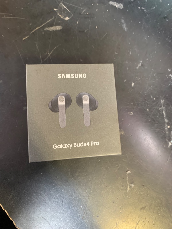 Photo 1 of Samsung Galaxy Buds 4 Pro (2026) AI True Wireless Bluetooth Earbuds, Hi-Res Audio, 2-Way Speaker, ANC 2.0, Optimized Comfort, IP57, Live Translation, Black [US Version, 2 Yr Warranty]