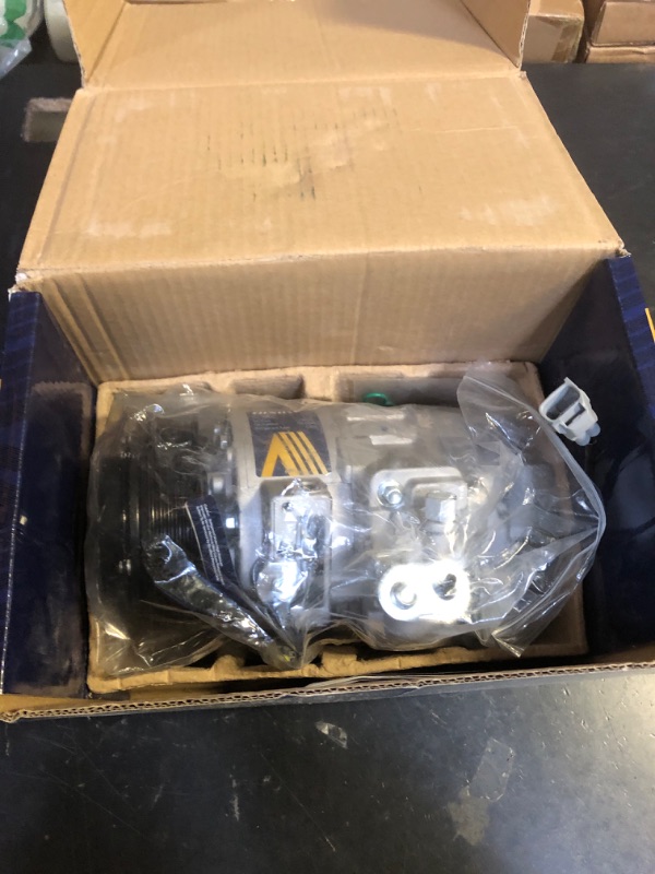 Photo 1 of AISIN AFTERMARKET ACCT-00275 Air Conditioner AC Compressor - Compatible with Lexus LS430 2001-2003 4.3L - with 6-Pulley Groove, with Clutch