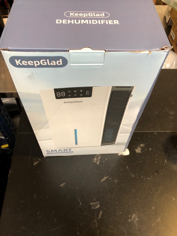 Photo 1 of KeepGlad Dehumidifier, 98OZ Dehumidifiers for Home, SlateGray