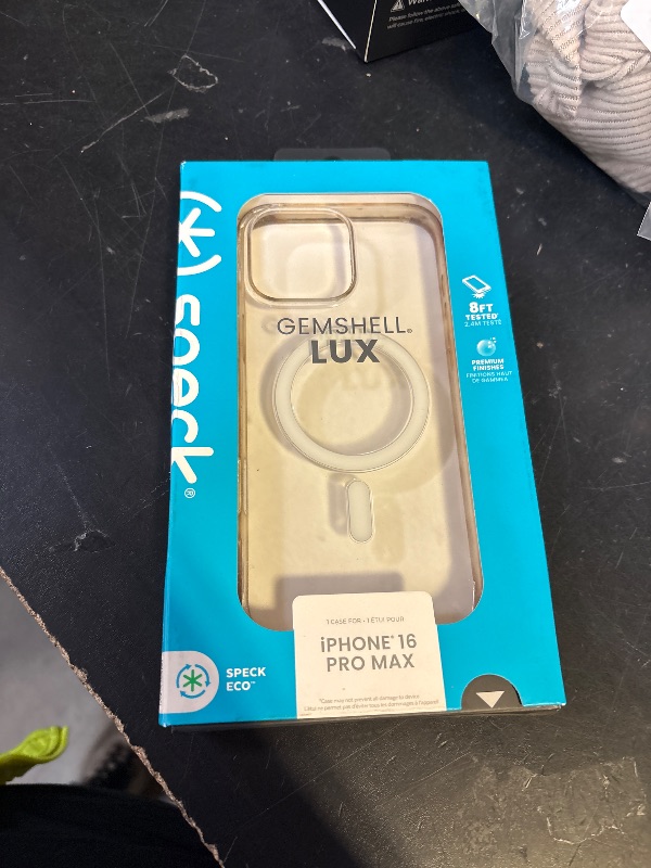 Photo 1 of Speck Clear iPhone 16 Pro Max Case - Slim - Clear