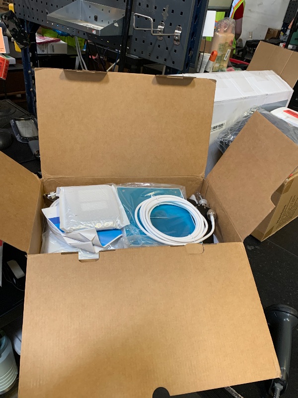 Photo 1 of Cell Phone Booster for Home & Multi-Room,Up to 9000 sq ft,Cell Phone Signal Booster for Band 5/12/13/17,Boost 5G 4G Data for All U.S. Carriers FCC Approved Cell Signal Booster