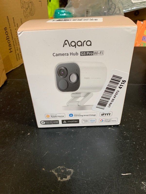 Photo 1 of Aqara 4MP Camera Hub G5 Pro WiFi, True Color Night Vision Security Camera Outdoor, 2.4/5Ghz WiFi, HomeKit Secure Video, Thread Border Router, Local Detection, Thread/Zigbee, Supports Alexa,Google Home