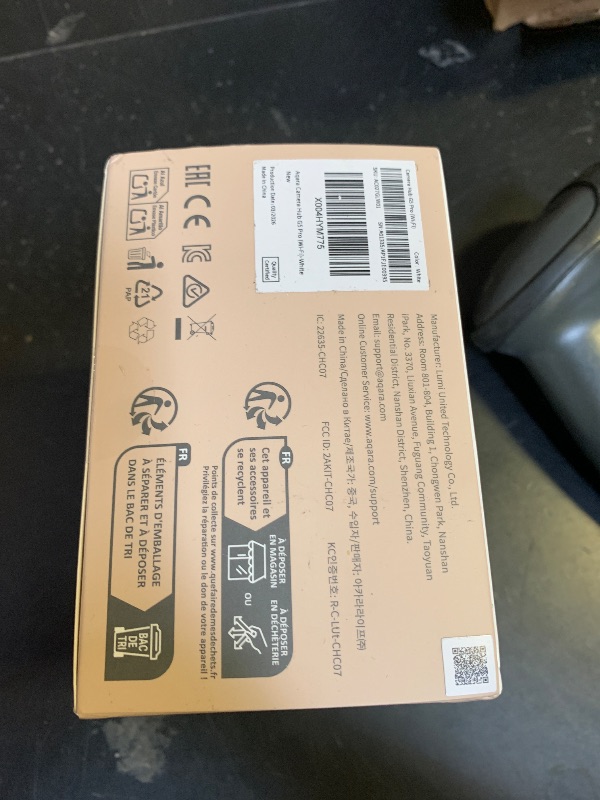 Photo 1 of Aqara 4MP Camera Hub G5 Pro WiFi, True Color Night Vision Security Camera Outdoor, 2.4/5Ghz WiFi, HomeKit Secure Video, Thread Border Router, Local Detection, Thread/Zigbee, Supports Alexa,Google Home