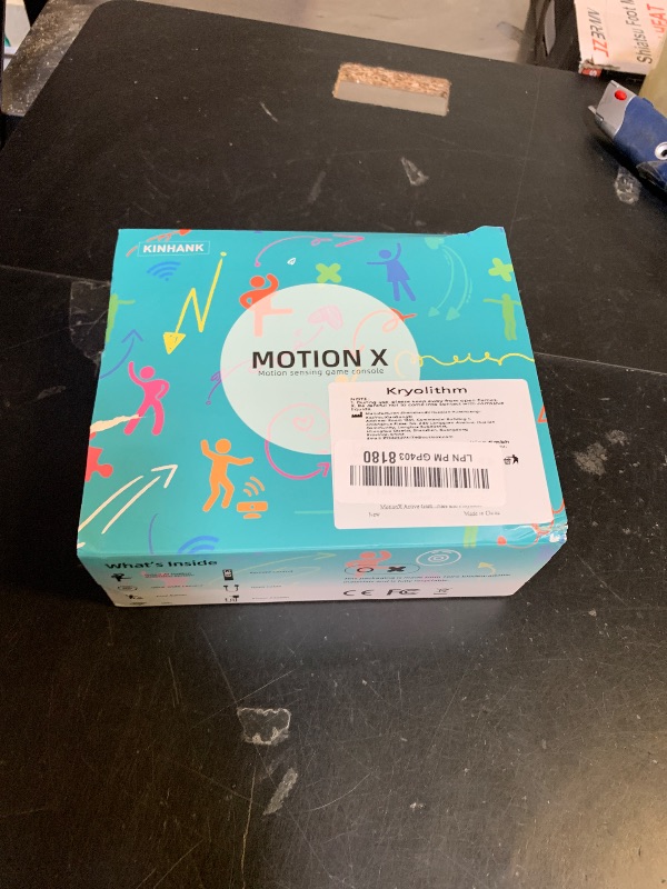Photo 1 of MotionX Active Game Console with 41 Motion Games for Kids & Family, AI Active Game Play System - No Subscription, Continuously Updated, Plug & Play, Great for Gaming Nights, Parties and Playdates