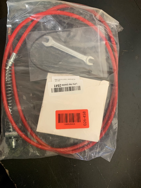 Photo 1 of YOXUFA Mini Bike Brake Lever Kit 67 inch Drum Brake Cable Assembly Replacement for Coleman CT200U CT200U-EX BT200X Baja Warrior MB200 Predator 212 196cc 6.5hp Motor Minibike Parts 7/8" 22mm Handlebar