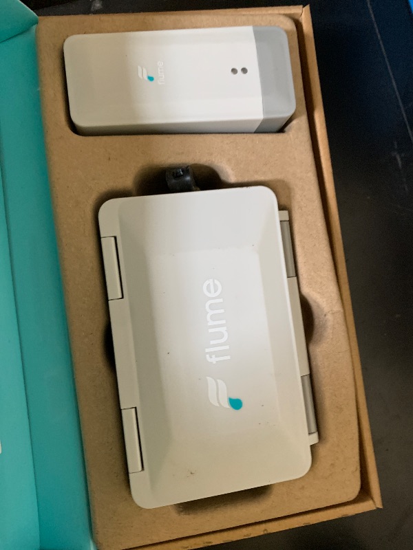 Photo 1 of Flume F2X Smart Home Water Monitor and Leak Detector (Newest Model) – Real-Time Water Usage Tracking, Indoor/Outdoor Leak Alerts, Irrigation & Sprinkler Monitoring, Easy No-Plumbing Installation