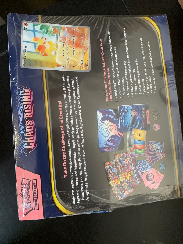 Photo 1 of Pokémon TCG: Mega Evolution—Chaos Rising Elite Trainer Box