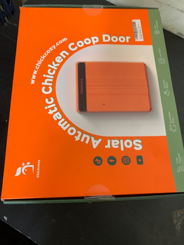 Photo 1 of Solar-Powered Automatic Chicken Coop Door, Dual Motor Coop Door with Light Sensor, Timer & Manual Mode, Chicken Opener with Anti-Pinch System, Detachable Controller, Dual Power Options, Weatherproof