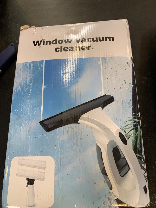 Photo 1 of ZRHI Window Vacuum Cleaner Tool, Quick, Clean & Efficient, Cordless, Rechargeable & Ultra Lightweight for Any Smooth Surface