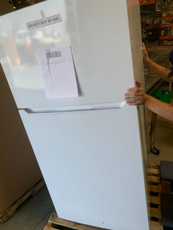 Photo 1 of Kenmore 33" Top Mount Refrigerator with Freezer - Adjustable Shelving, Humidity-Controlled Crispers, Optional Ice Maker, LED Lighting, ENERGY STAR Certified, 25 cu. ft. Capacity - White