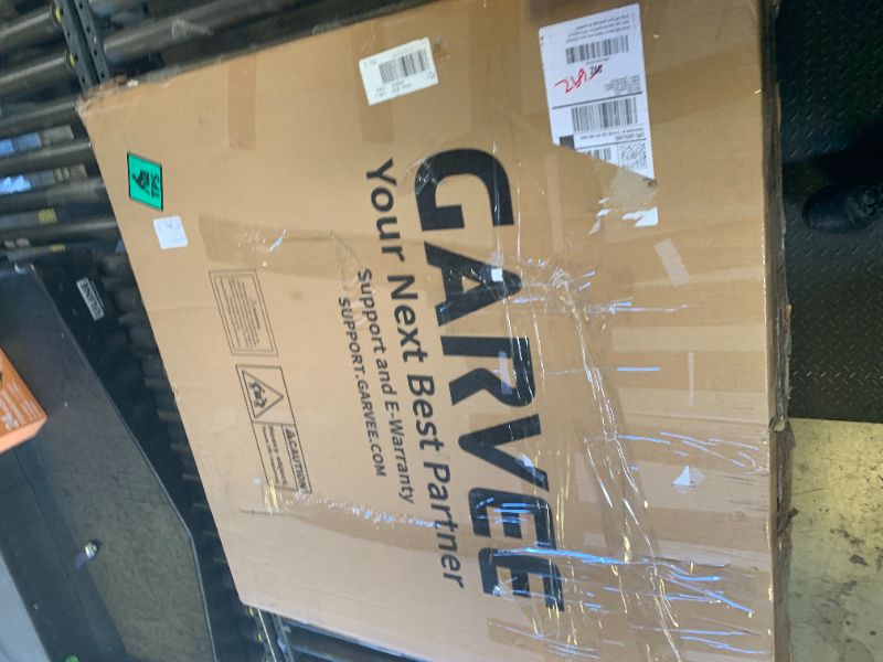 Photo 1 of Garvee 9FT Professional Outdoor/Indoor Table Tennis Game Set, Portable and Foldable Ping Pong Table with Net, 2 Paddles and 3 Balls, Single Player Playback Mode, Quick Assembly
