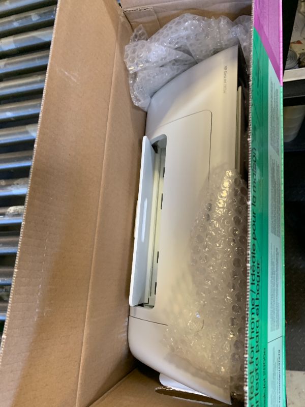 Photo 1 of HP DeskJet 2855e Wireless All-in-One Color Inkjet Printer, Scanner, Copier, Best-for-home, 3 month Instant Ink trial included. This printer is only 2.4 ghz capable. (588S5A)
