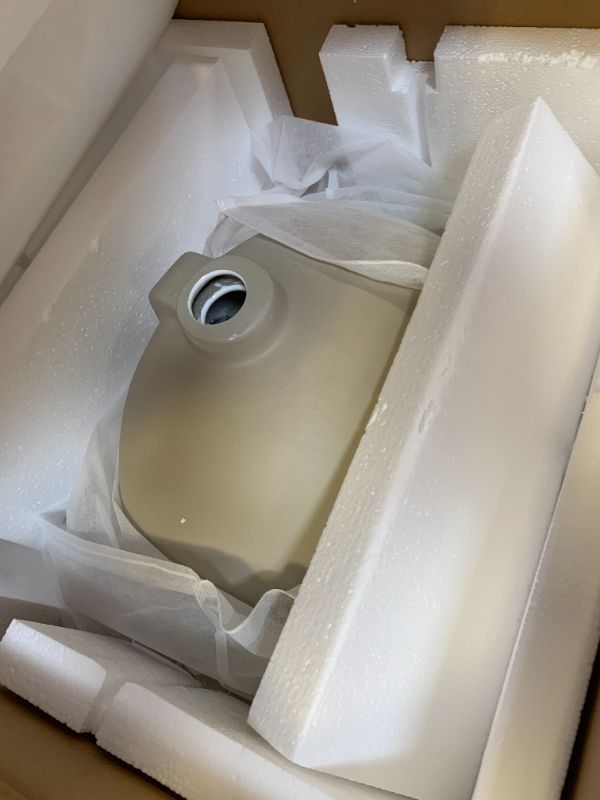 Photo 1 of Lordear Bathroom Sink With Faucet Combo 19"x15" Rectangle Vessel Sink With Chrome Faucet Modern Above White Porcelain Ceramic Vessel Vanity Sink Art Basin& Chrome Single Lever Faucet