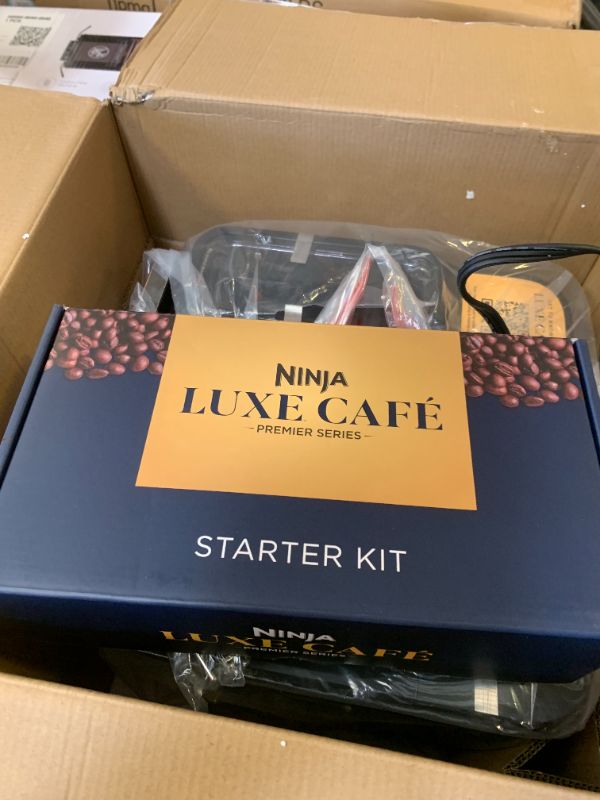 Photo 1 of Ninja Luxe Café Premier 3-in-1 Espresso Machine, Drip Coffee, & Cold Brew