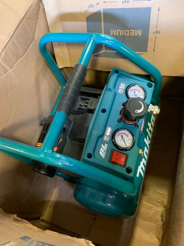 View 3 of Makita AC001GZ 40V Max Li-ion XGT Brushless Air Compressor – Batteries and Charger Not Included