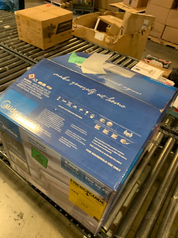 Photo 1 of Midea 8,000 BTU U Shaped Smart Inverter Window Air Conditioner - Cools 350 Sq Ft, Ultra Quiet with Open Window Operation - Alexa/Google Assistant Compatible, 37% Energy Savings, Remote (2026 Edition)