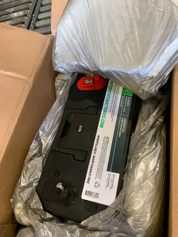 Photo 1 of Interstate Batteries Marine Deep Cycle Battery Group Size 31 12V 100Ah (31-AGM5)