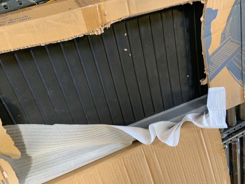 Photo 1 of Dog Ramp for Car - Anti-Slip Dog ramps for Large Dogs - Stable Dog Car Ramp 190 LBS Capacity - Foldable ramp for Dogs to get in car - Car ramp for Dogs - 68,5" Long & 15" Wide - Light Gray