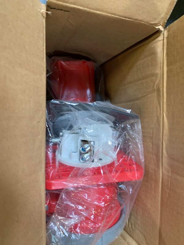 Photo 1 of 1Set 125A 4Pin Male+Famale Flush-Mounted Receptacle Connector(Compatible with 100amp),Industrial Waterproof Concealed Socket,IP67 Aviation 3phase Plug&Socket,IEC60309 3P+E 6H
