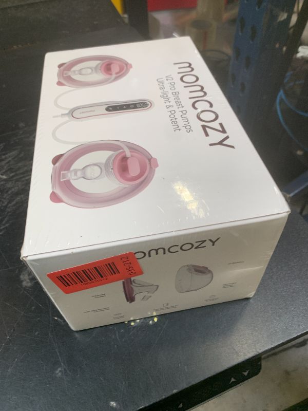 Photo 1 of Momcozy Wearable Breast Pump V2 Pro Ultra-Lightweight, Double Electric Breast Pump Hands-Free & Portable Pump with Upgraded Flange, Quiet & Leak-Proof Electric Pump for Pumping Moms