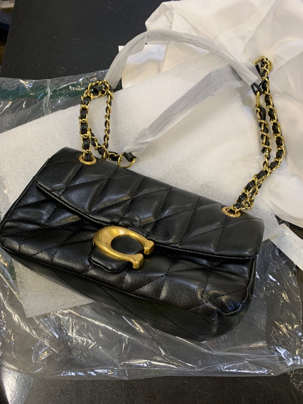 Photo 1 of Coach Quilted Tabby Shoulder Bag 26 with Chain