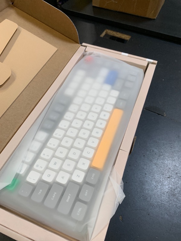 Photo 1 of nuphy Kick75 Wireless Mechanical Keyboard with Knob,75% Layout 80 Keys RGB Backlit, Hot Swappable Low Profile Keyboard with PBT Keycaps,Gaming Keyboards, Support BT/2.4G/USB-C (Blush Nano Switch)