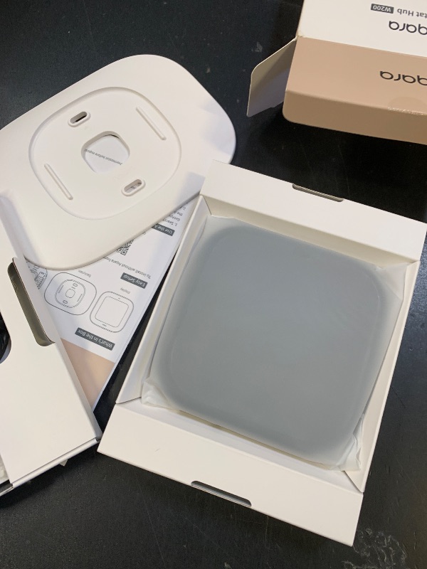 Photo 1 of Aqara Smart Thermostat W200 with Apple Adaptive Temperature & Clean Energy Guidance, 4" Touchscreen, Matter Controller, Built-in Radar Sensor, Works with Apple Home, Siri, Google Assistant, Alexa