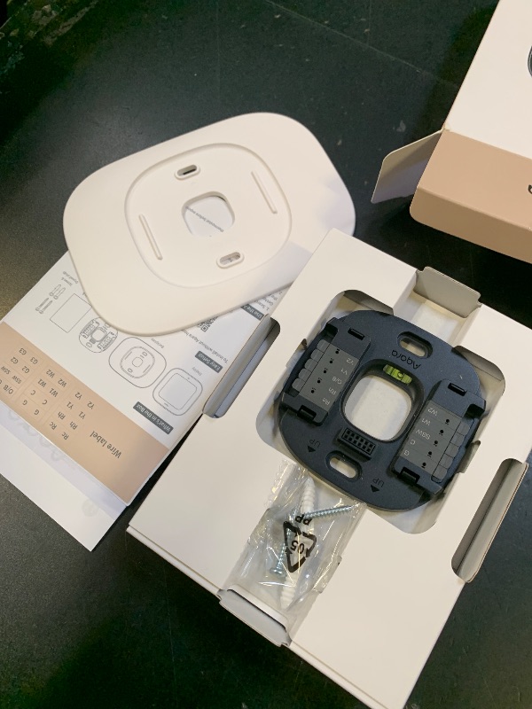 Photo 1 of Aqara Smart Thermostat W200 with Apple Adaptive Temperature & Clean Energy Guidance, 4" Touchscreen, Matter Controller, Built-in Radar Sensor, Works with Apple Home, Siri, Google Assistant, Alexa