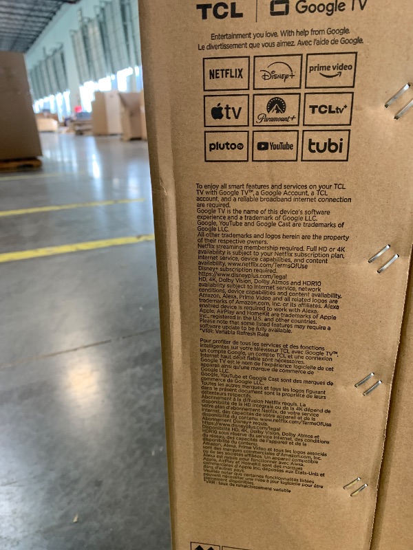 Photo 1 of ** FACTORY SEALED **TCL Amazon Exclusive 65 Inch Class T7 Series | 4K QLED HDR Lag-Free Smart Google TV | 65T7, 2025 Model | 120Hz-144Hz High Brightness, Dolby Atmos, Alexa Voice Remote AI Streaming Gaming Television