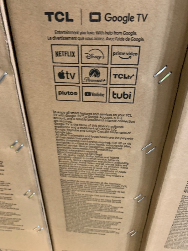 Photo 1 of ** FACTORY SEALED **TCL Amazon Exclusive 65 Inch Class T7 Series | 4K QLED HDR Lag-Free Smart Google TV | 65T7, 2025 Model | 120Hz-144Hz High Brightness, Dolby Atmos, Alexa Voice Remote AI Streaming Gaming Television