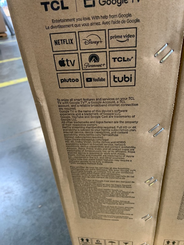 Photo 1 of ** FACTORY SEALED** TCL Amazon Exclusive 65 Inch Class T7 Series | 4K QLED HDR Lag-Free Smart Google TV | 65T7, 2025 Model | 120Hz-144Hz High Brightness, Dolby Atmos, Alexa Voice Remote AI Streaming Gaming Television