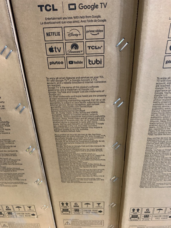 Photo 1 of ** FACTORY SEALED** TCL Amazon Exclusive 65 Inch Class T7 Series | 4K QLED HDR Lag-Free Smart Google TV | 65T7, 2025 Model | 120Hz-144Hz High Brightness, Dolby Atmos, Alexa Voice Remote AI Streaming Gaming Television