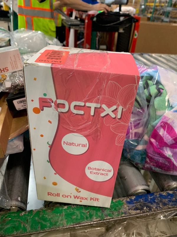 View 2 of *** MISSING CORD*** FOCTXI Roll On Wax kit, Wax Roller Kit for Hair Removal, Waxing Kit for Women All Skin Types with ?ax Warmer, 2 Aloe Vera ?ax Cartridge, 100 Non-Woven ?ax Strips & 10 Wipes