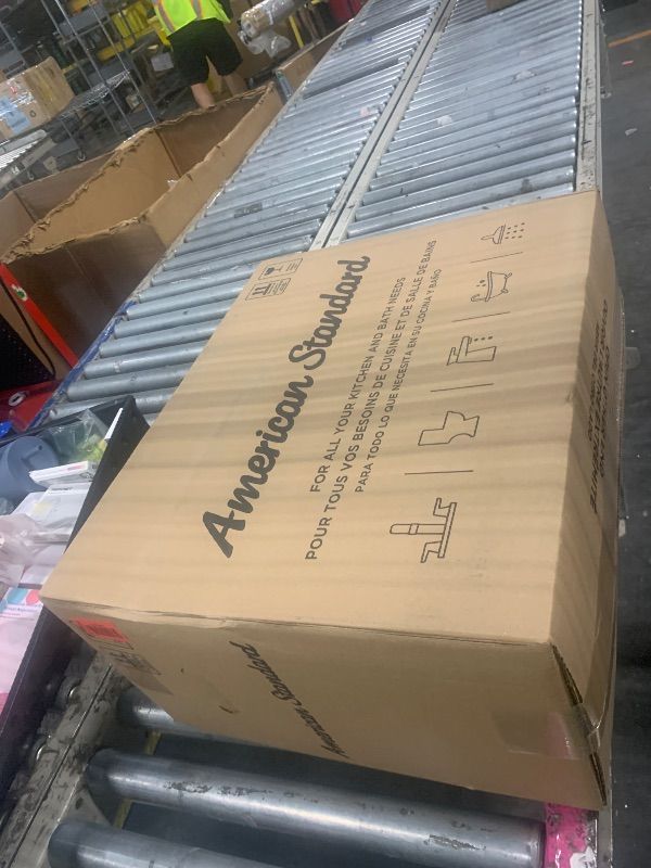 Photo 1 of ****PARTIAL SET - TANK ONLY**** American Standard 2462016.020 Cadet Two-Piece Pressure Assist with 12-in Rough-In Toilet, Elongated Front, 1.6 GPF