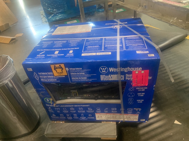 Photo 1 of **FACTORY SEALED**Westinghouse 6500 Watt Dual Fuel Home Backup Portable Generator, Transfer Switch Ready 30A Outlet, RV Ready 30A Outlet, CO Sensor
