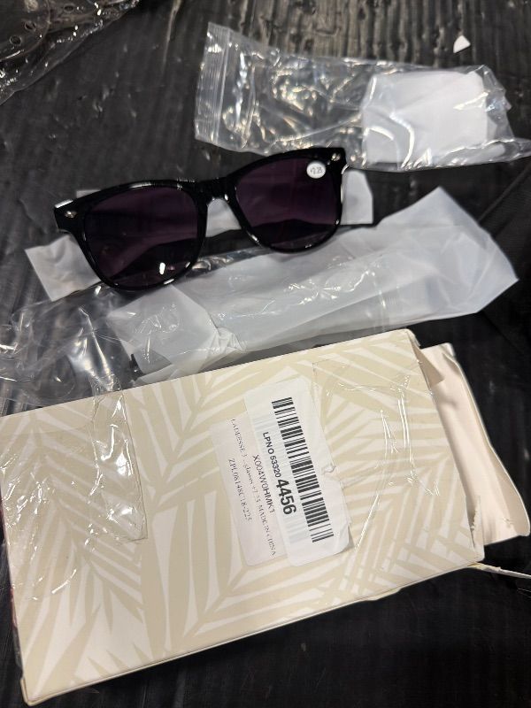 Photo 1 of **2 PIECES**LADEESSE 3 Pack Bifocal Reading Sunglasses for Women, UV400 Sun Readers Glasses Spring Hinge Outdoor Sunglasses +2.25