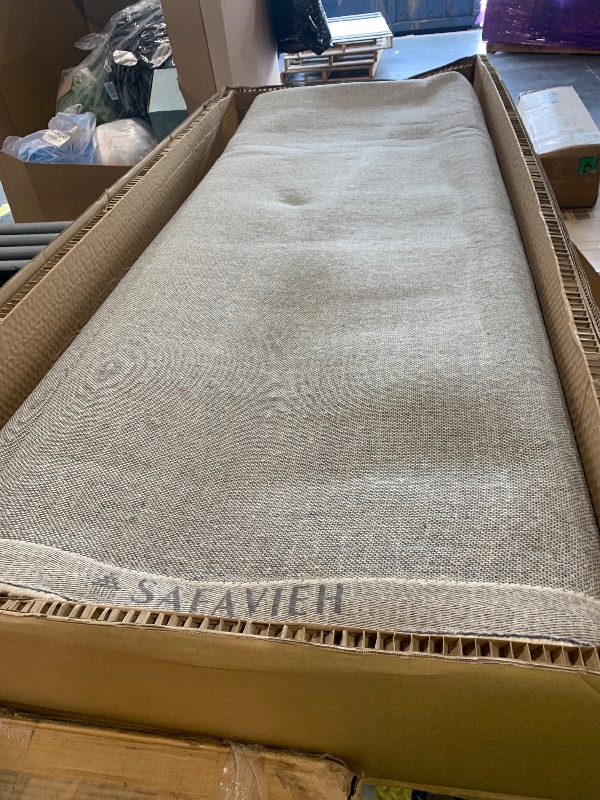Photo 1 of ***SIMILAR TO STOCK, VIEW ALL IMAGES*** SAFAVIEH Himalaya Collection Area Rug - 10' x 14', Grey, Handmade Wool & Viscose, Ideal for High Traffic Areas in Living Room, Bedroom (HIM153F)