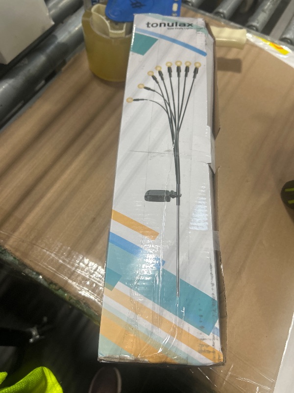 Photo 1 of ***VERY USED****TONULAX Solar Garden Lights 6 Pack - Upgraded Solar Swaying Light, Sway by Wind, Outdoor Lights, Yard Patio Pathway Decoration, High Flexibility Iron Wire & Heavy Bulb Base, Warm White