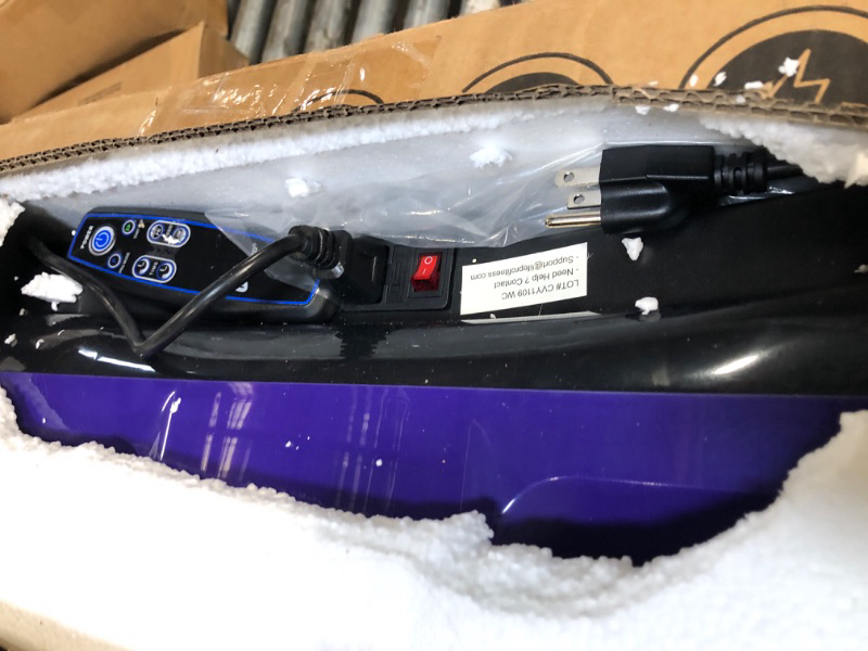 Photo 1 of ***PARTIAL SET - MACHINE ONLY*** Lifepro Waver Vibration Plate Exercise Machine – High-Intensity Vibration Plate for Lymphatic Drainage – Full-Body Workout Vibrating Platform with Loop Bands – Fitness Equipment for Strength & Toning