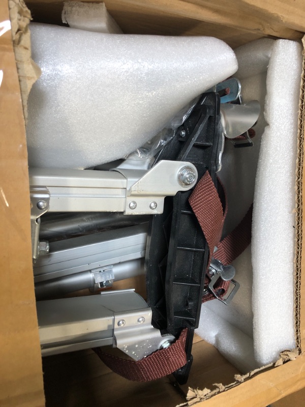Photo 1 of **similar not exact**
VEVOR 18''-30'' Adjustable Aluminum Drywall Tool Stilts, Durable Non-Slip Work Stilts with Protective Knee Pads, for Sheetrock Painting, Taping, Walking, Silver