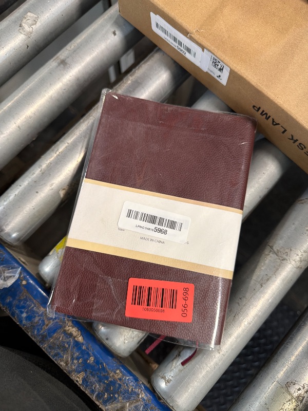 Photo 1 of *** missing cover*** CAGIE Lined Journal Notebook for Men & Women,176 Pages A5 Medium Size, Softcover Leather Journals for Writing, College Ruled Notebook for Work & School, 100 GSM Thick Paper (5.7'' x 8.3'') (Burgundy)