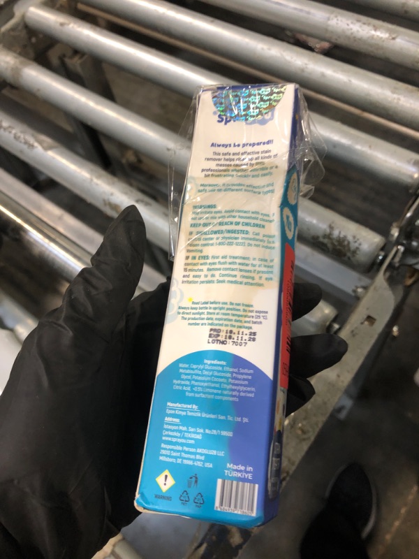 Photo 1 of ** only one** SPRAYOU Fast & Effective Stain Treater Spray, Multi-Purpose Stain Remover, Messy Eater Stain Treater Concentrated Formula, Gentle on Clothing and Baby Textiles, 4.33 fl oz.